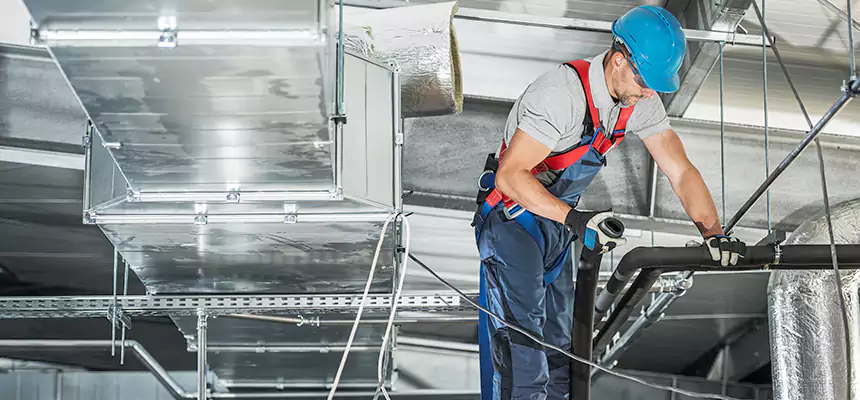 Precise Air Duct Vent Installation in Huntington